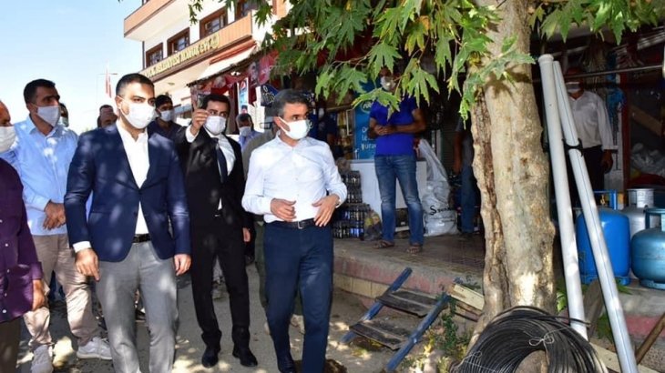 Valimiz Aydın BARUŞ, Doğanyolumuzdaki  Çalışmaları İnceledi